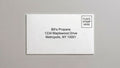 Custom printed #6-3/4 regular envelope for small business, Atlantic Envelope